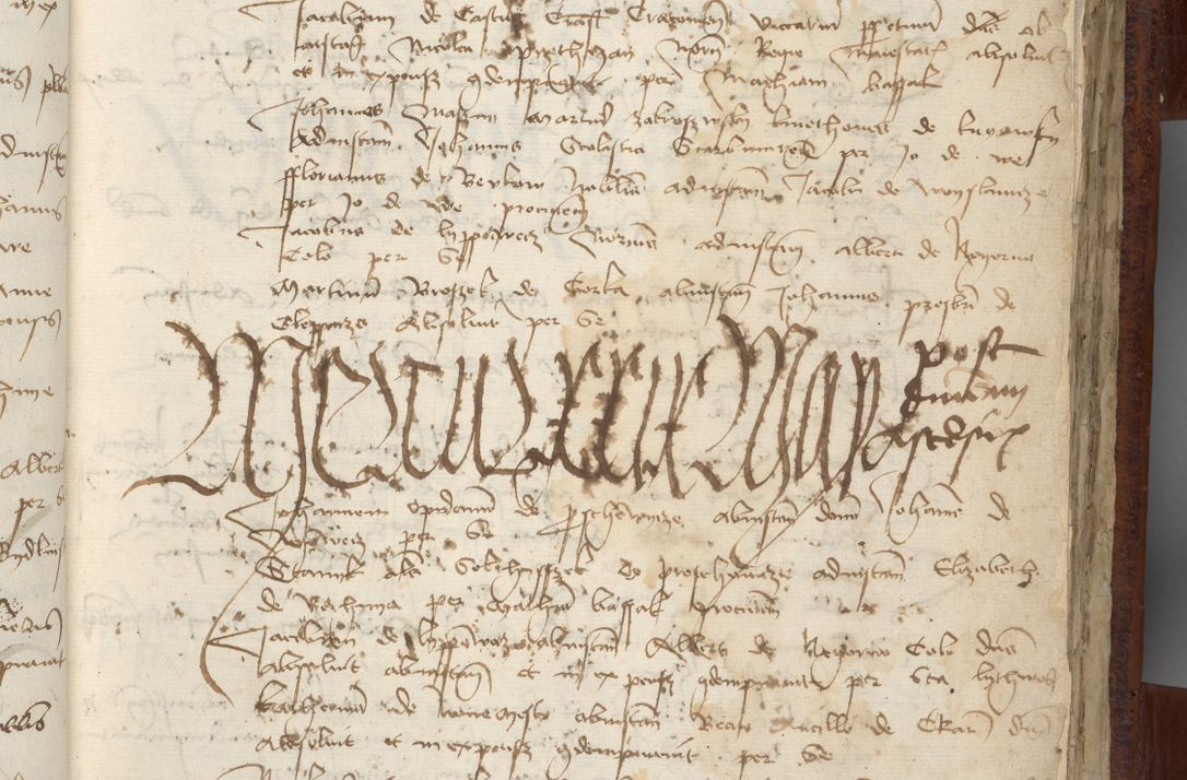 Zdjęcie nr 37 dla obiektu archiwalnego: [Acta pronuntiationum officialia coram Sandivogio de Thanczin]