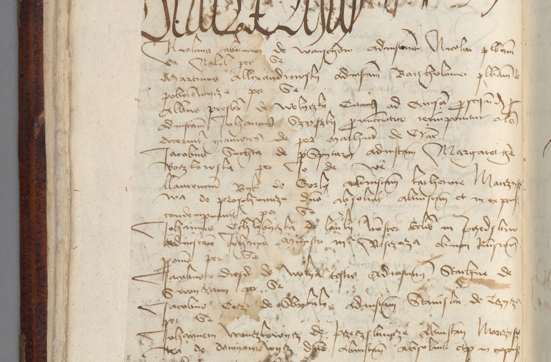 Zdjęcie nr 32 dla obiektu archiwalnego: [Acta pronuntiationum officialia coram Sandivogio de Thanczin]