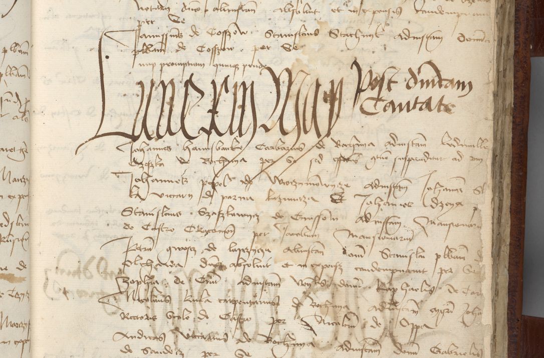 Zdjęcie nr 33 dla obiektu archiwalnego: [Acta pronuntiationum officialia coram Sandivogio de Thanczin]