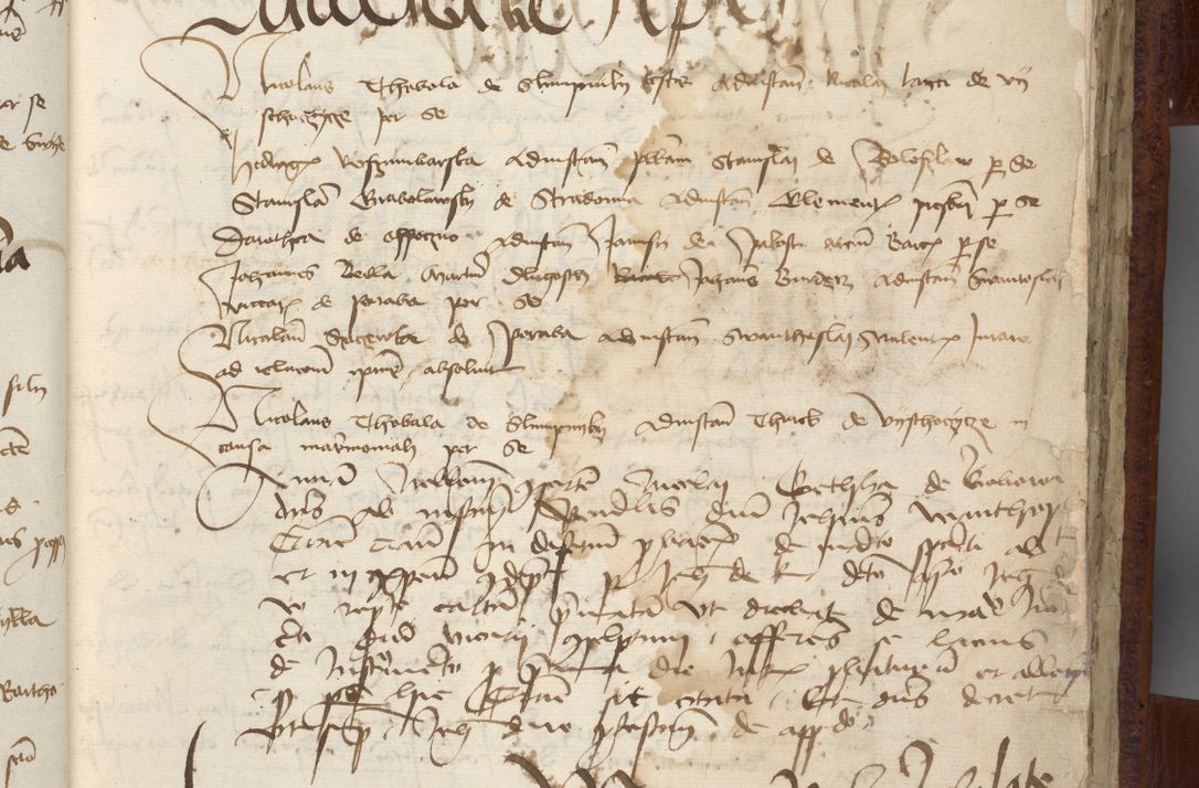 Zdjęcie nr 31 dla obiektu archiwalnego: [Acta pronuntiationum officialia coram Sandivogio de Thanczin]