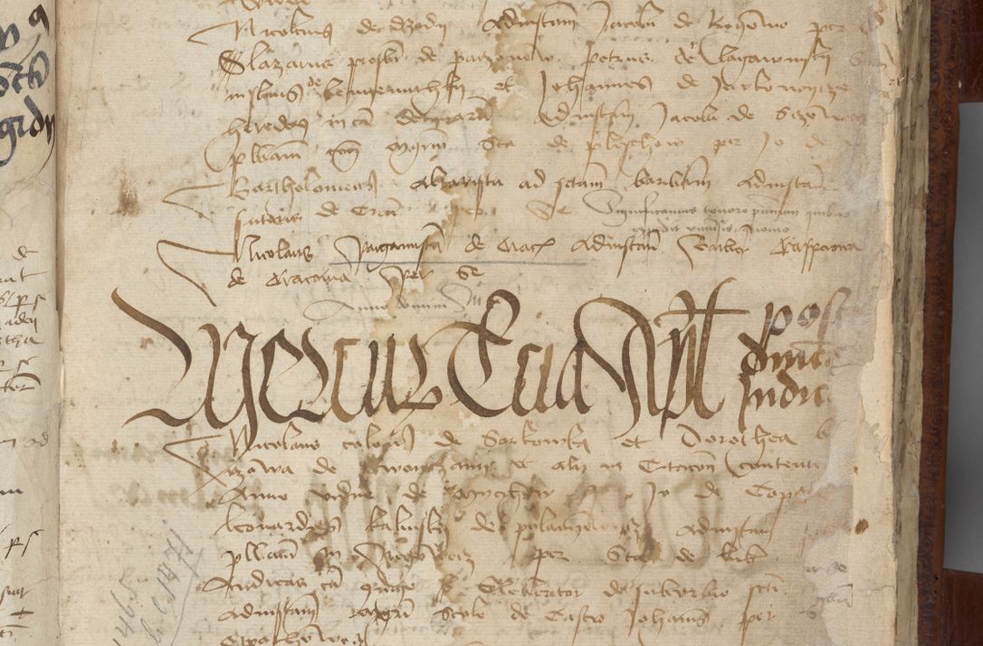 Zdjęcie nr 27 dla obiektu archiwalnego: [Acta pronuntiationum officialia coram Sandivogio de Thanczin]