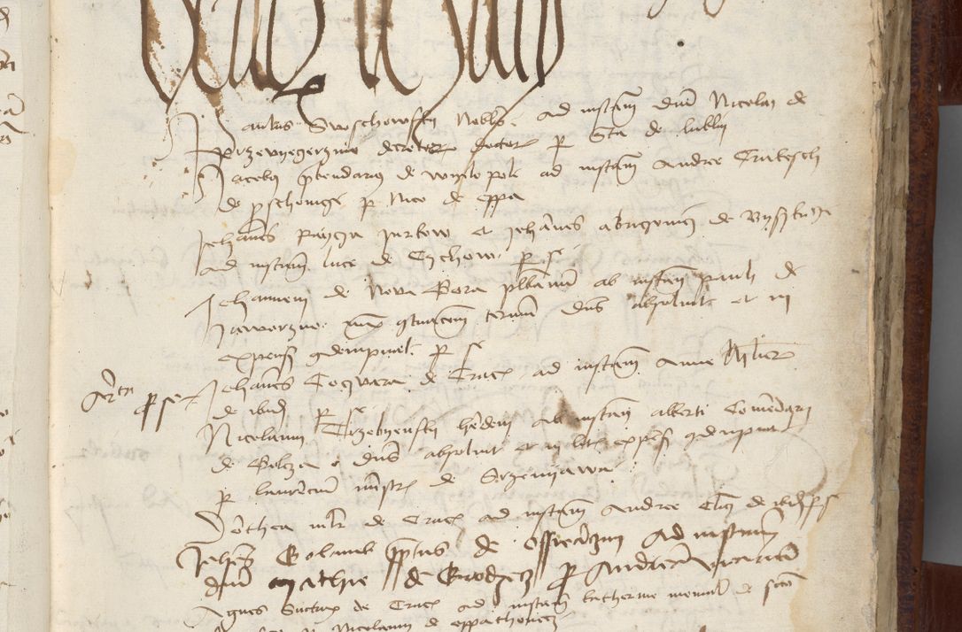 Zdjęcie nr 21 dla obiektu archiwalnego: [Acta pronuntiationum officialia coram Sandivogio de Thanczin]