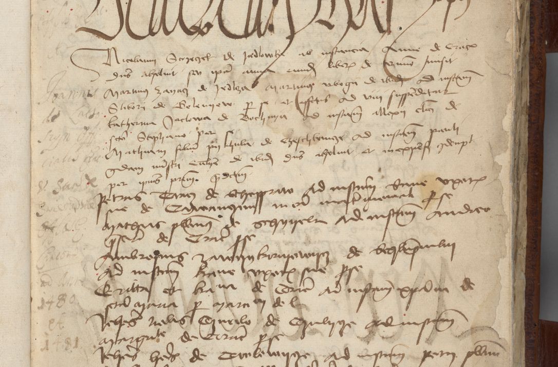 Zdjęcie nr 9 dla obiektu archiwalnego: [Acta pronuntiationum officialia coram Sandivogio de Thanczin]