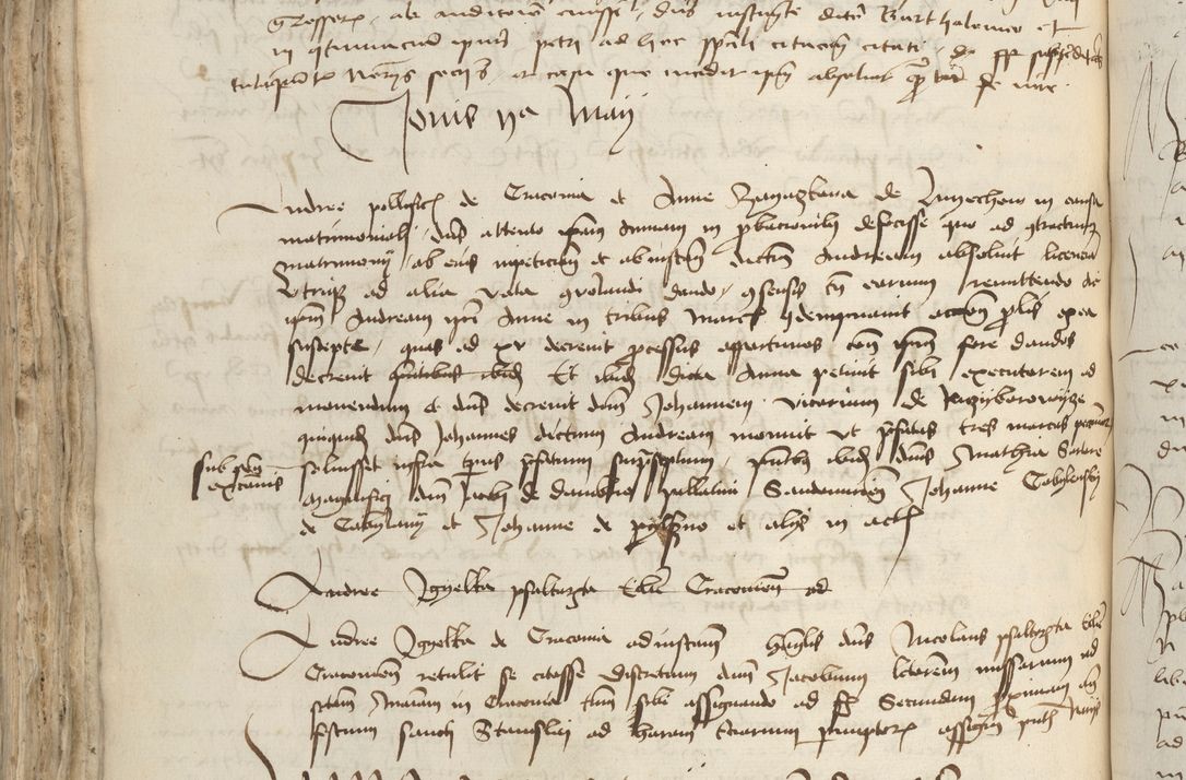 Zdjęcie nr 404 dla obiektu archiwalnego: [Acta pronuntiationum officialia coram Sandivogio de Thanczin]