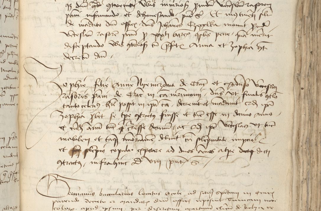 Zdjęcie nr 403 dla obiektu archiwalnego: [Acta pronuntiationum officialia coram Sandivogio de Thanczin]