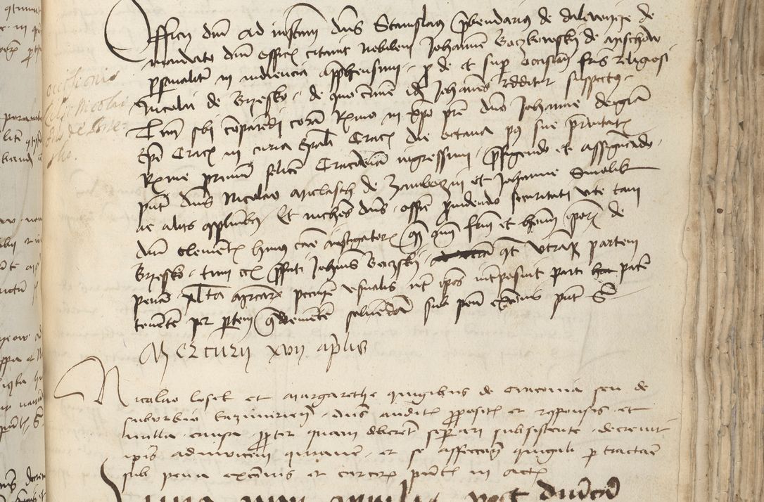 Zdjęcie nr 397 dla obiektu archiwalnego: [Acta pronuntiationum officialia coram Sandivogio de Thanczin]