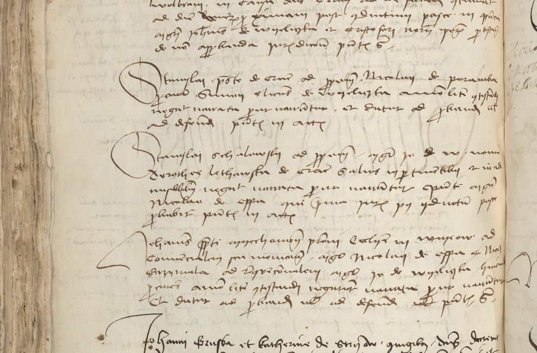 Zdjęcie nr 396 dla obiektu archiwalnego: [Acta pronuntiationum officialia coram Sandivogio de Thanczin]