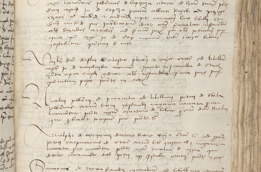 Zdjęcie nr 393 dla obiektu archiwalnego: [Acta pronuntiationum officialia coram Sandivogio de Thanczin]