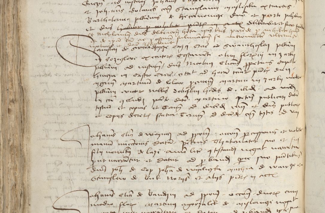 Zdjęcie nr 388 dla obiektu archiwalnego: [Acta pronuntiationum officialia coram Sandivogio de Thanczin]