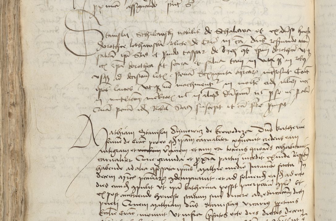 Zdjęcie nr 386 dla obiektu archiwalnego: [Acta pronuntiationum officialia coram Sandivogio de Thanczin]