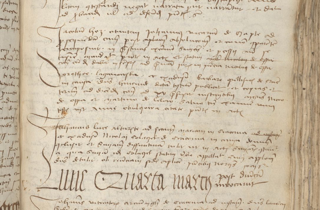 Zdjęcie nr 371 dla obiektu archiwalnego: [Acta pronuntiationum officialia coram Sandivogio de Thanczin]