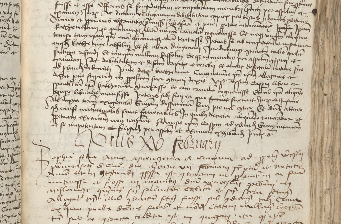 Zdjęcie nr 365 dla obiektu archiwalnego: [Acta pronuntiationum officialia coram Sandivogio de Thanczin]