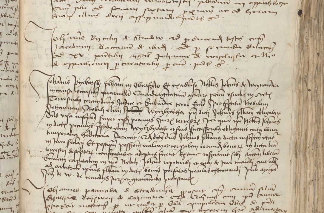 Zdjęcie nr 359 dla obiektu archiwalnego: [Acta pronuntiationum officialia coram Sandivogio de Thanczin]