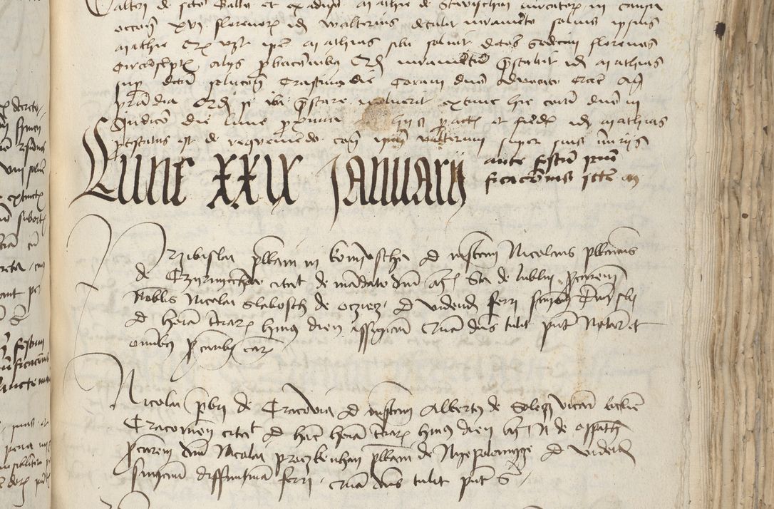 Zdjęcie nr 353 dla obiektu archiwalnego: [Acta pronuntiationum officialia coram Sandivogio de Thanczin]