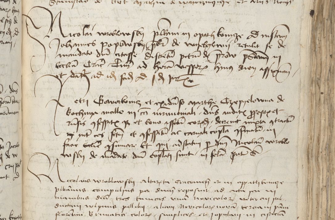 Zdjęcie nr 357 dla obiektu archiwalnego: [Acta pronuntiationum officialia coram Sandivogio de Thanczin]