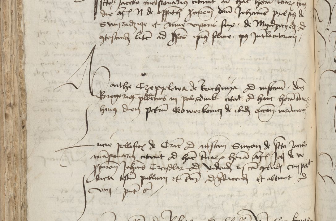 Zdjęcie nr 356 dla obiektu archiwalnego: [Acta pronuntiationum officialia coram Sandivogio de Thanczin]