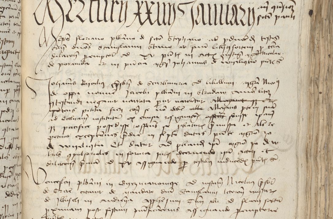 Zdjęcie nr 351 dla obiektu archiwalnego: [Acta pronuntiationum officialia coram Sandivogio de Thanczin]