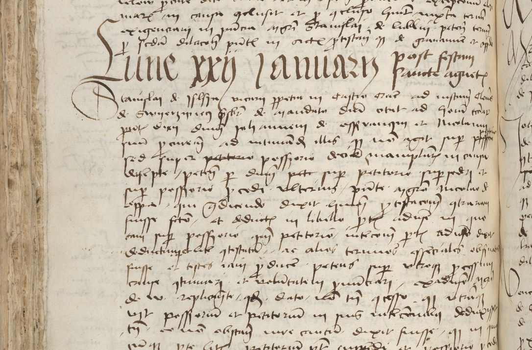 Zdjęcie nr 350 dla obiektu archiwalnego: [Acta pronuntiationum officialia coram Sandivogio de Thanczin]