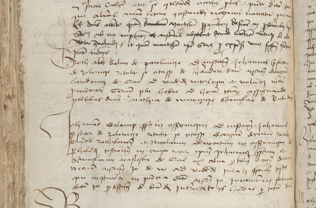 Zdjęcie nr 348 dla obiektu archiwalnego: [Acta pronuntiationum officialia coram Sandivogio de Thanczin]