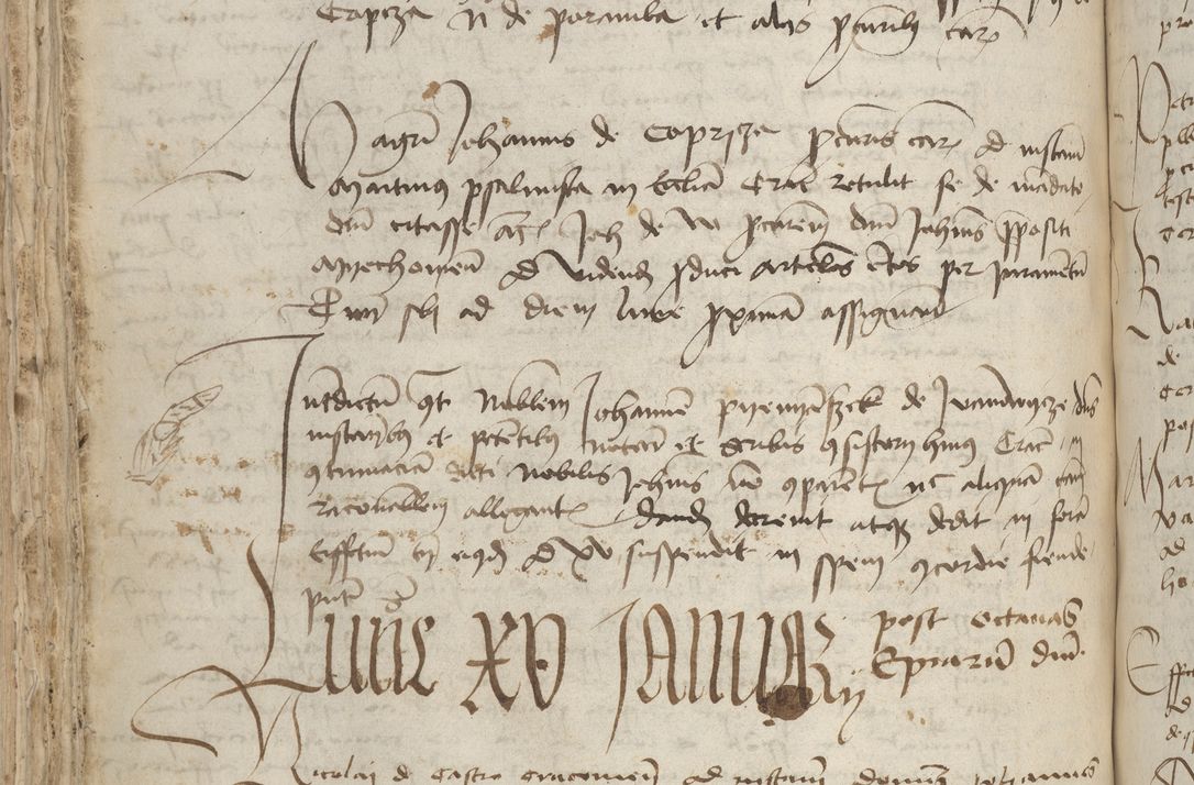 Zdjęcie nr 346 dla obiektu archiwalnego: [Acta pronuntiationum officialia coram Sandivogio de Thanczin]