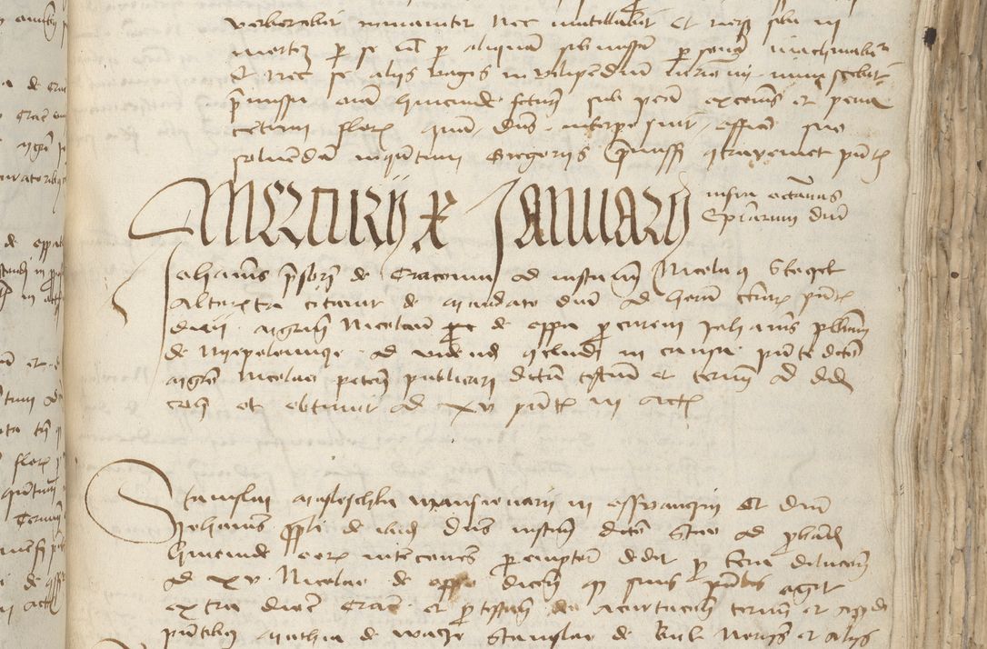 Zdjęcie nr 343 dla obiektu archiwalnego: [Acta pronuntiationum officialia coram Sandivogio de Thanczin]