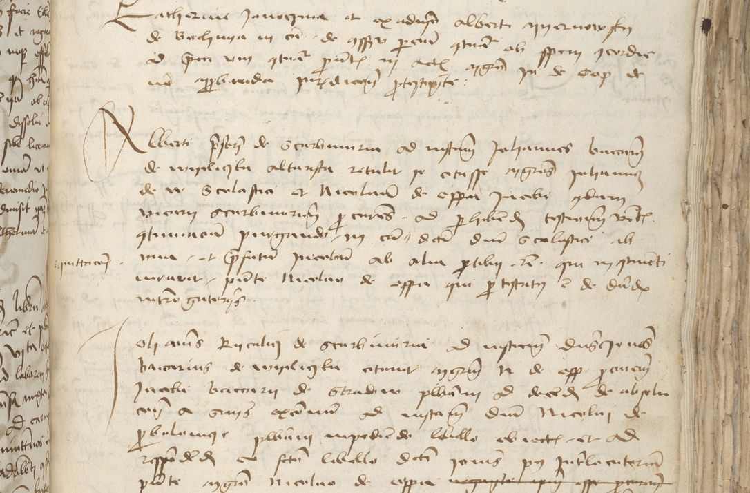 Zdjęcie nr 341 dla obiektu archiwalnego: [Acta pronuntiationum officialia coram Sandivogio de Thanczin]