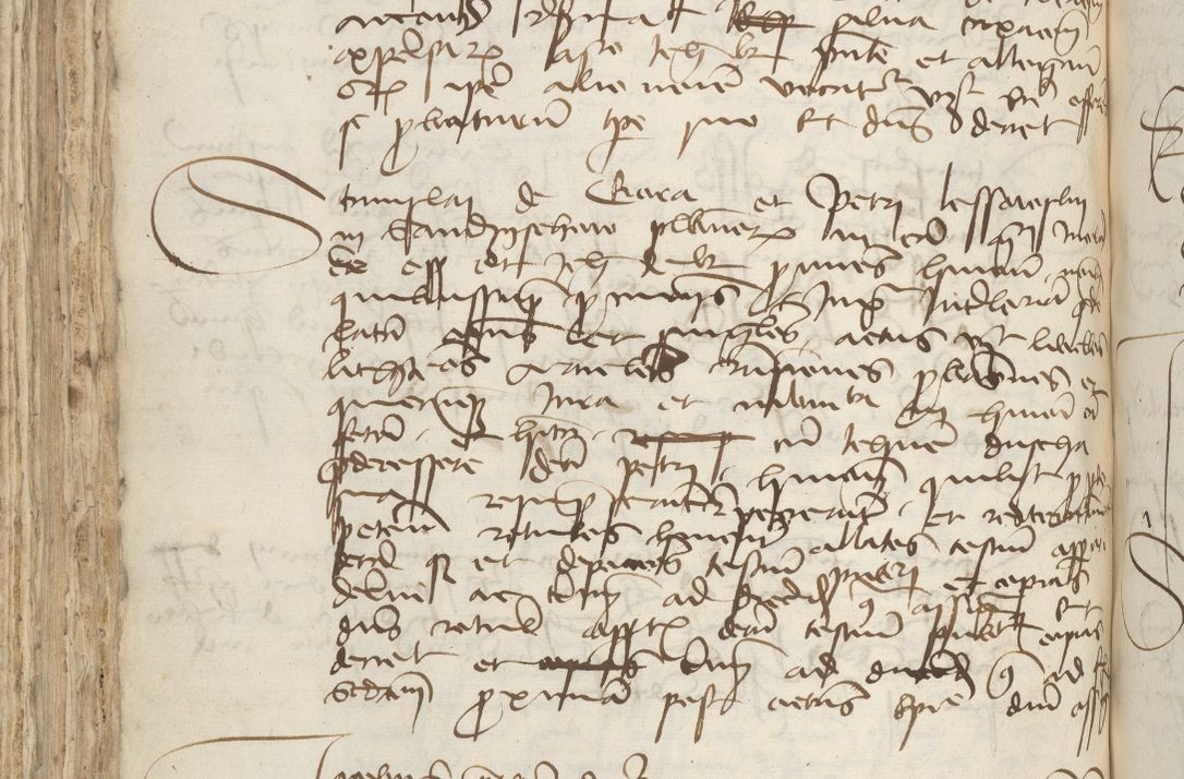 Zdjęcie nr 330 dla obiektu archiwalnego: [Acta pronuntiationum officialia coram Sandivogio de Thanczin]