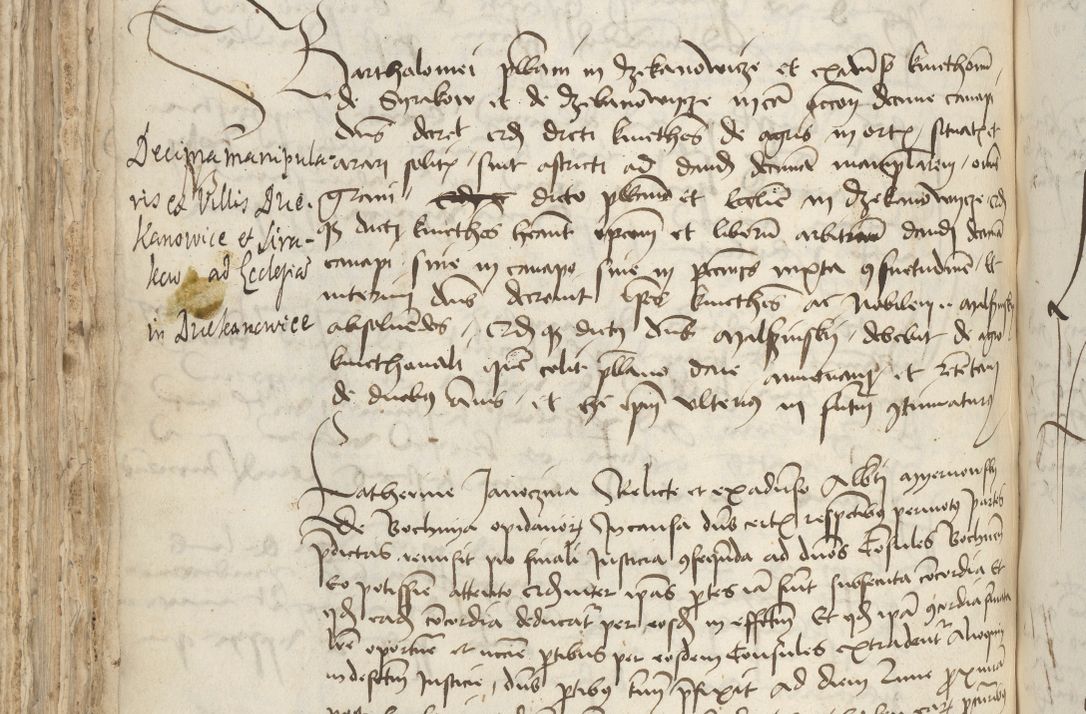 Zdjęcie nr 326 dla obiektu archiwalnego: [Acta pronuntiationum officialia coram Sandivogio de Thanczin]