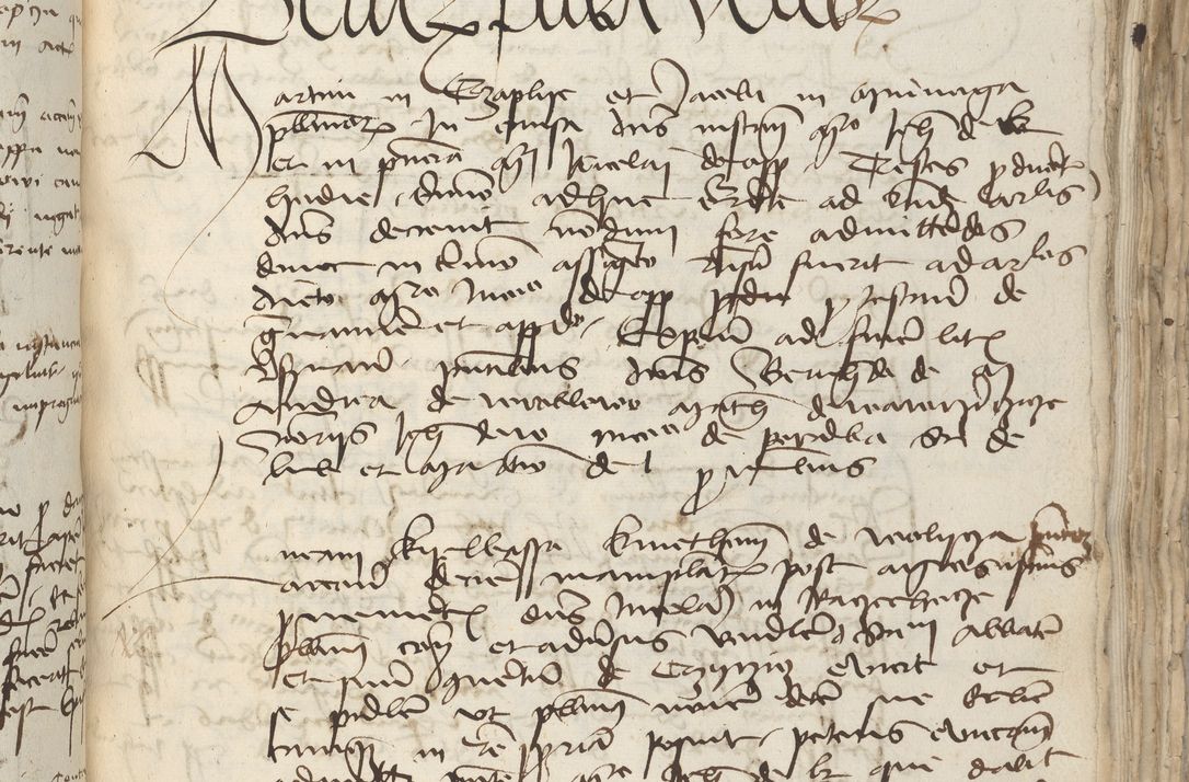 Zdjęcie nr 317 dla obiektu archiwalnego: [Acta pronuntiationum officialia coram Sandivogio de Thanczin]