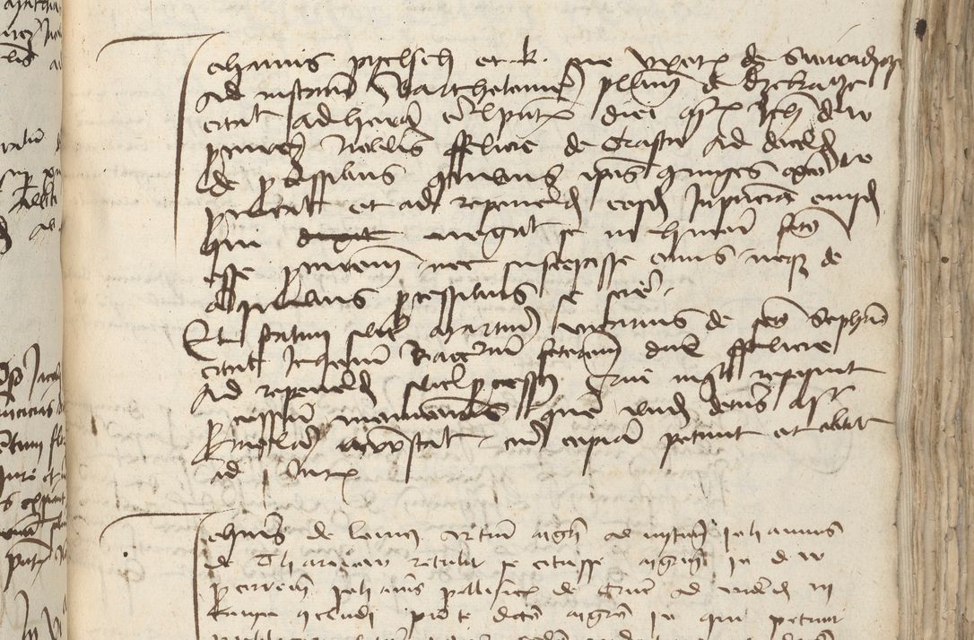 Zdjęcie nr 315 dla obiektu archiwalnego: [Acta pronuntiationum officialia coram Sandivogio de Thanczin]