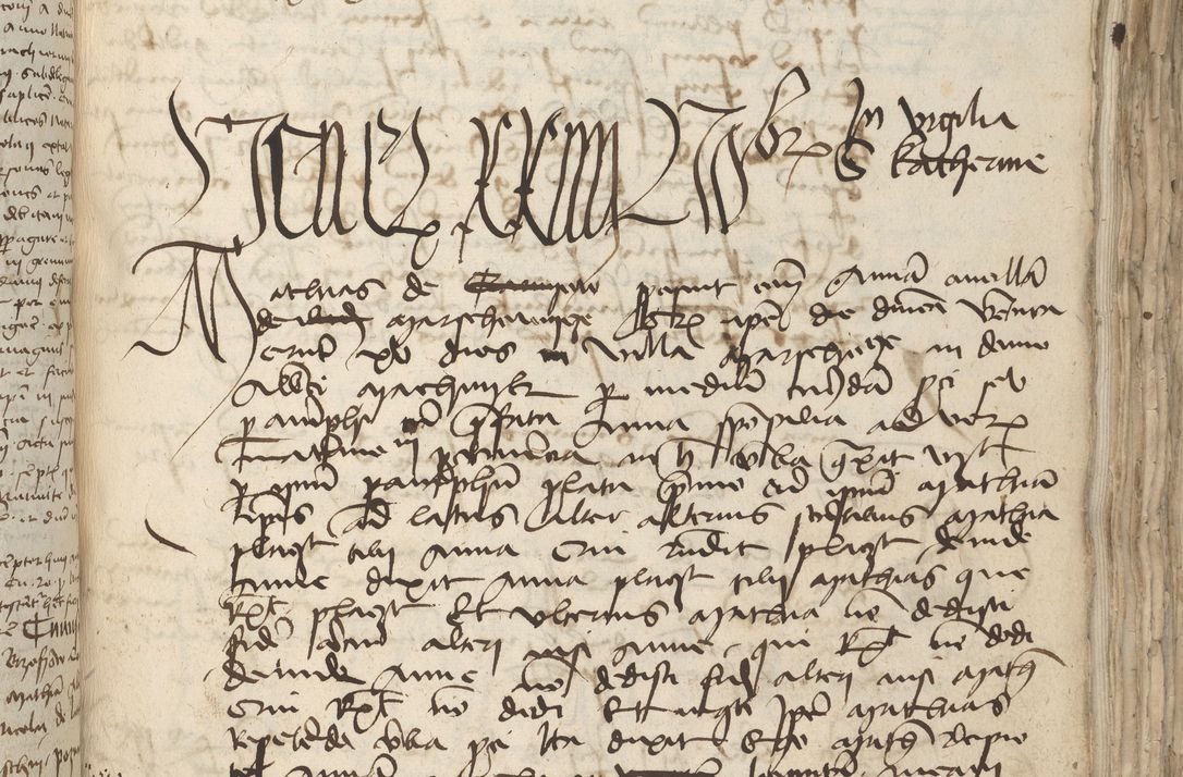 Zdjęcie nr 311 dla obiektu archiwalnego: [Acta pronuntiationum officialia coram Sandivogio de Thanczin]