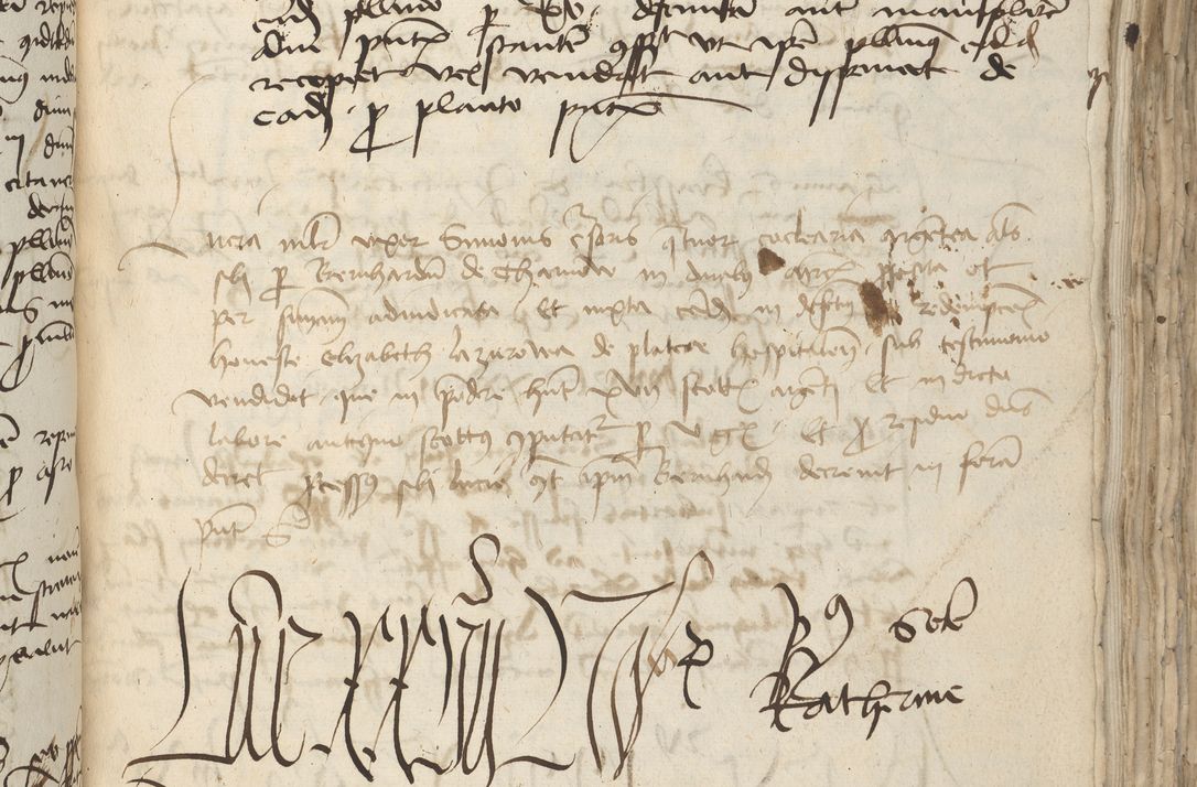 Zdjęcie nr 313 dla obiektu archiwalnego: [Acta pronuntiationum officialia coram Sandivogio de Thanczin]