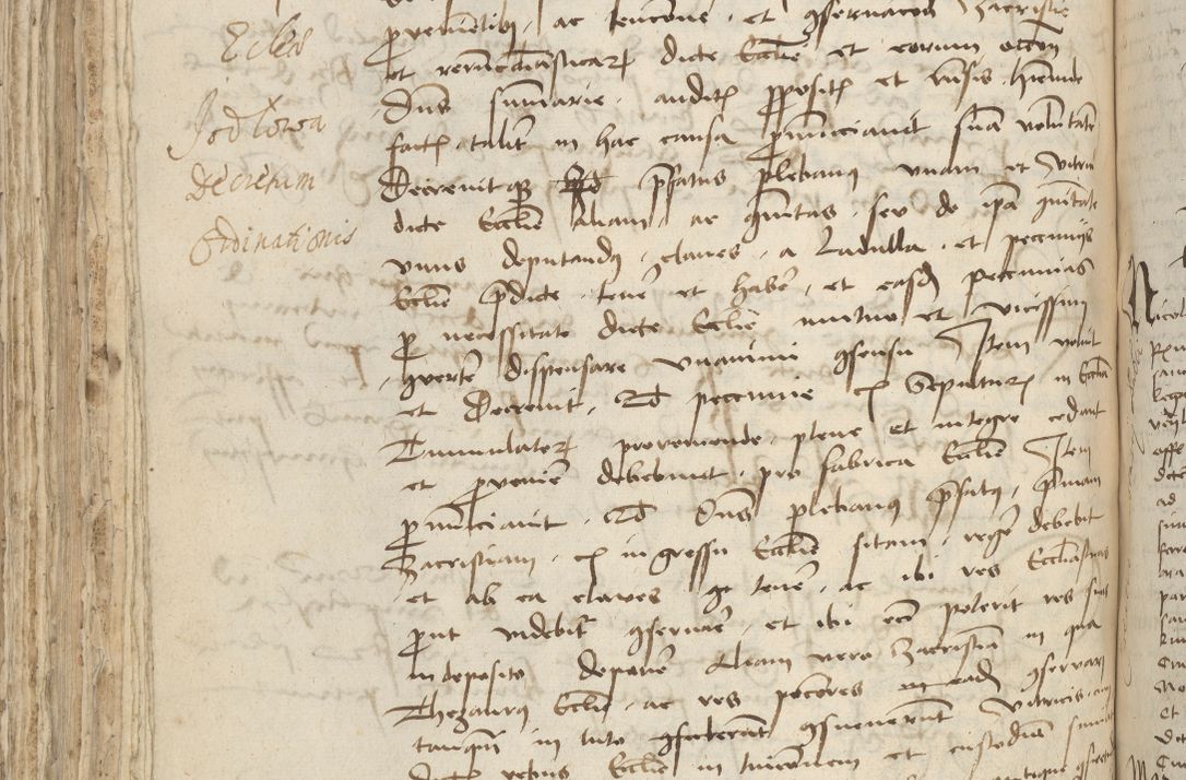 Zdjęcie nr 308 dla obiektu archiwalnego: [Acta pronuntiationum officialia coram Sandivogio de Thanczin]