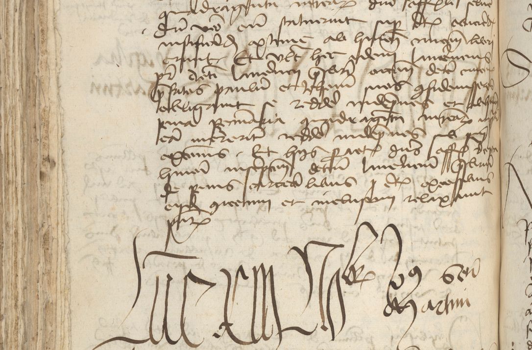 Zdjęcie nr 298 dla obiektu archiwalnego: [Acta pronuntiationum officialia coram Sandivogio de Thanczin]