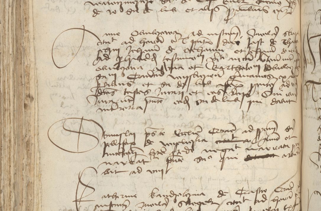 Zdjęcie nr 296 dla obiektu archiwalnego: [Acta pronuntiationum officialia coram Sandivogio de Thanczin]