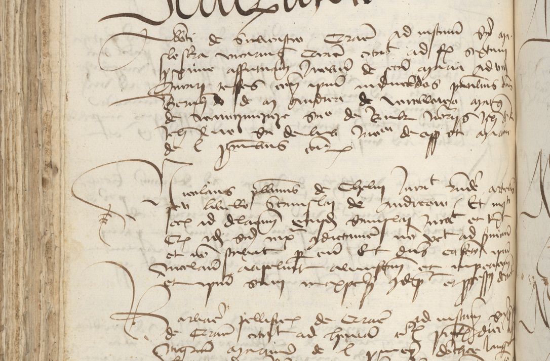 Zdjęcie nr 292 dla obiektu archiwalnego: [Acta pronuntiationum officialia coram Sandivogio de Thanczin]