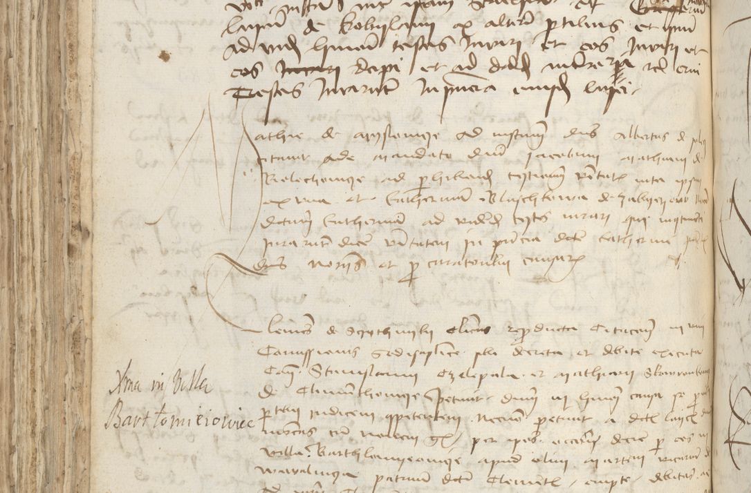 Zdjęcie nr 290 dla obiektu archiwalnego: [Acta pronuntiationum officialia coram Sandivogio de Thanczin]