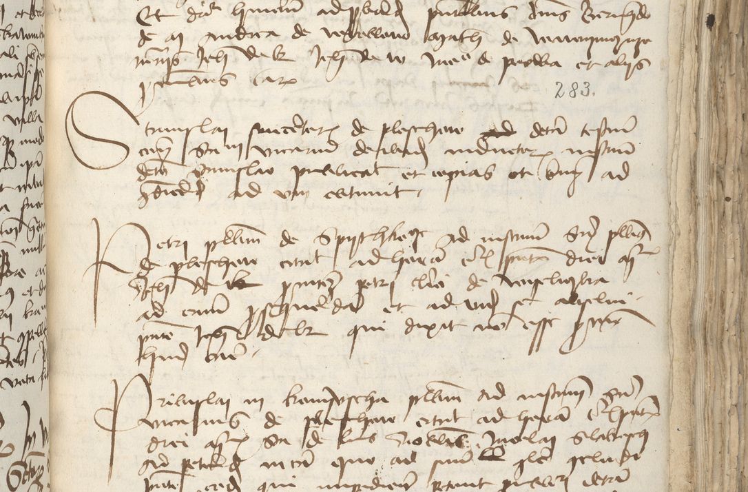 Zdjęcie nr 289 dla obiektu archiwalnego: [Acta pronuntiationum officialia coram Sandivogio de Thanczin]