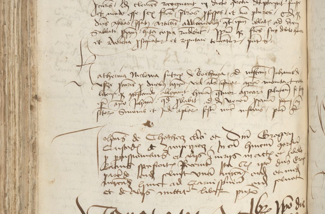 Zdjęcie nr 282 dla obiektu archiwalnego: [Acta pronuntiationum officialia coram Sandivogio de Thanczin]