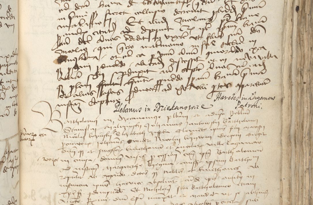 Zdjęcie nr 281 dla obiektu archiwalnego: [Acta pronuntiationum officialia coram Sandivogio de Thanczin]