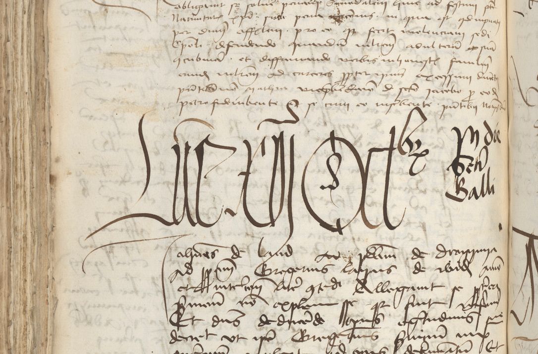 Zdjęcie nr 278 dla obiektu archiwalnego: [Acta pronuntiationum officialia coram Sandivogio de Thanczin]