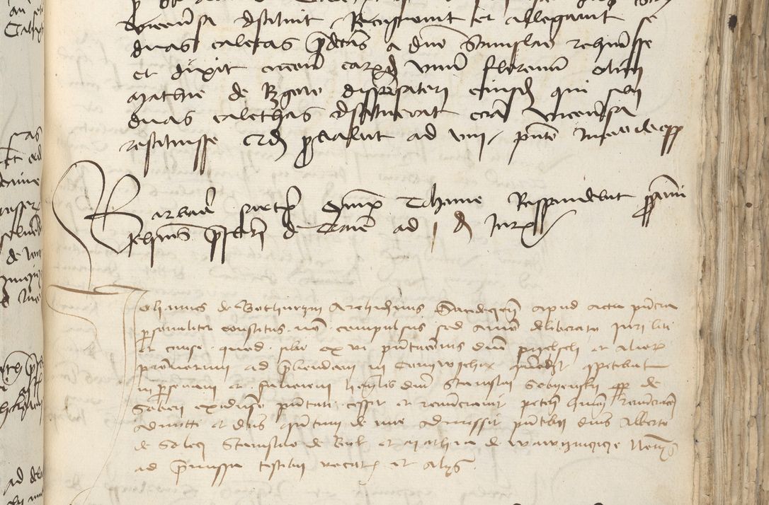 Zdjęcie nr 273 dla obiektu archiwalnego: [Acta pronuntiationum officialia coram Sandivogio de Thanczin]