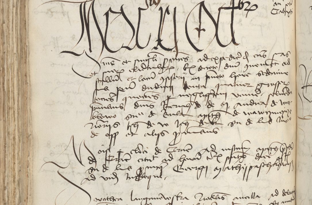 Zdjęcie nr 272 dla obiektu archiwalnego: [Acta pronuntiationum officialia coram Sandivogio de Thanczin]