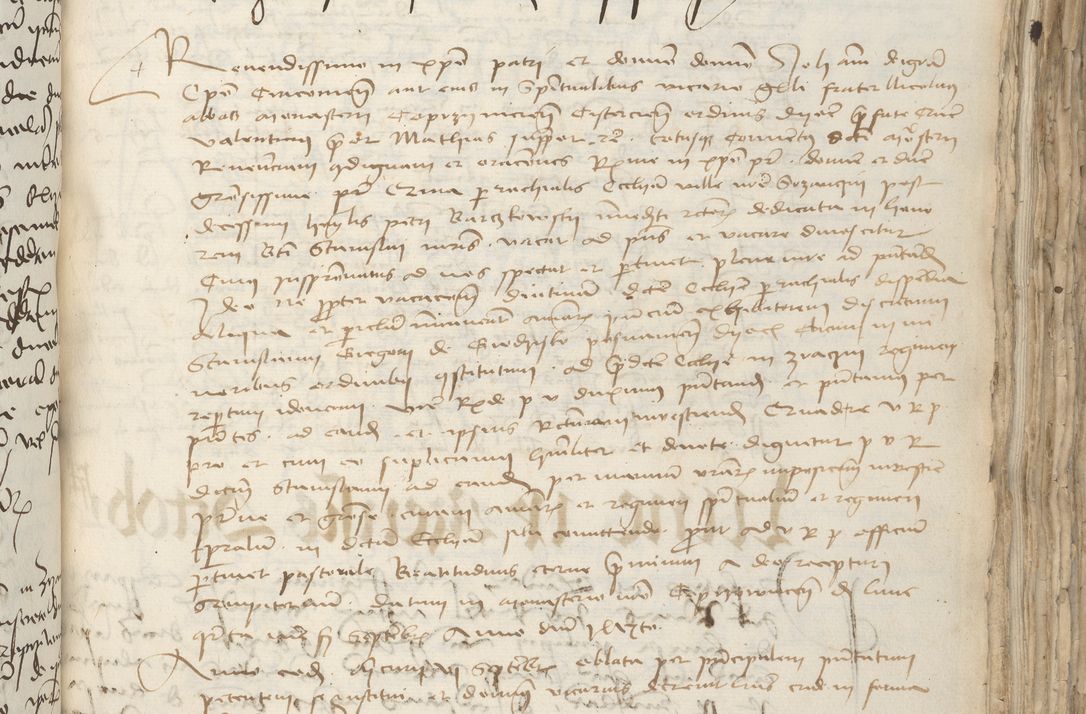 Zdjęcie nr 269 dla obiektu archiwalnego: [Acta pronuntiationum officialia coram Sandivogio de Thanczin]