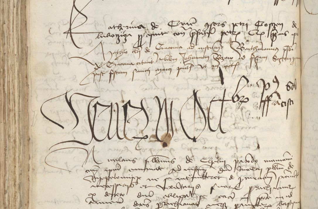 Zdjęcie nr 264 dla obiektu archiwalnego: [Acta pronuntiationum officialia coram Sandivogio de Thanczin]