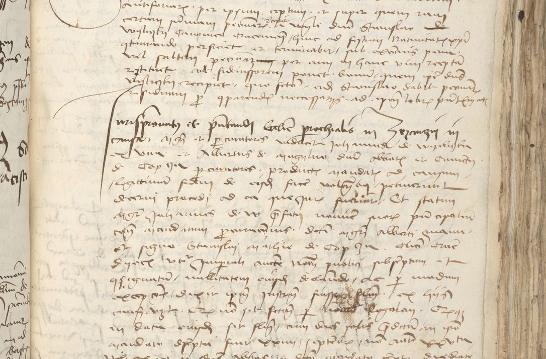 Zdjęcie nr 265 dla obiektu archiwalnego: [Acta pronuntiationum officialia coram Sandivogio de Thanczin]