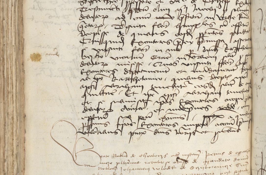 Zdjęcie nr 262 dla obiektu archiwalnego: [Acta pronuntiationum officialia coram Sandivogio de Thanczin]