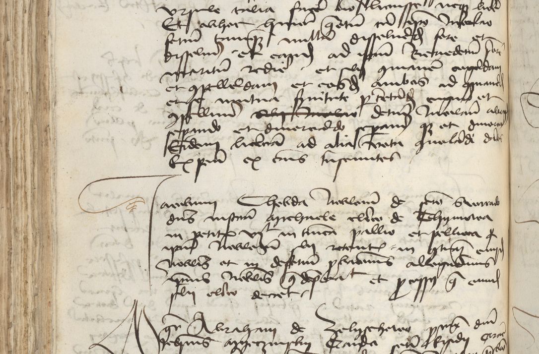 Zdjęcie nr 260 dla obiektu archiwalnego: [Acta pronuntiationum officialia coram Sandivogio de Thanczin]