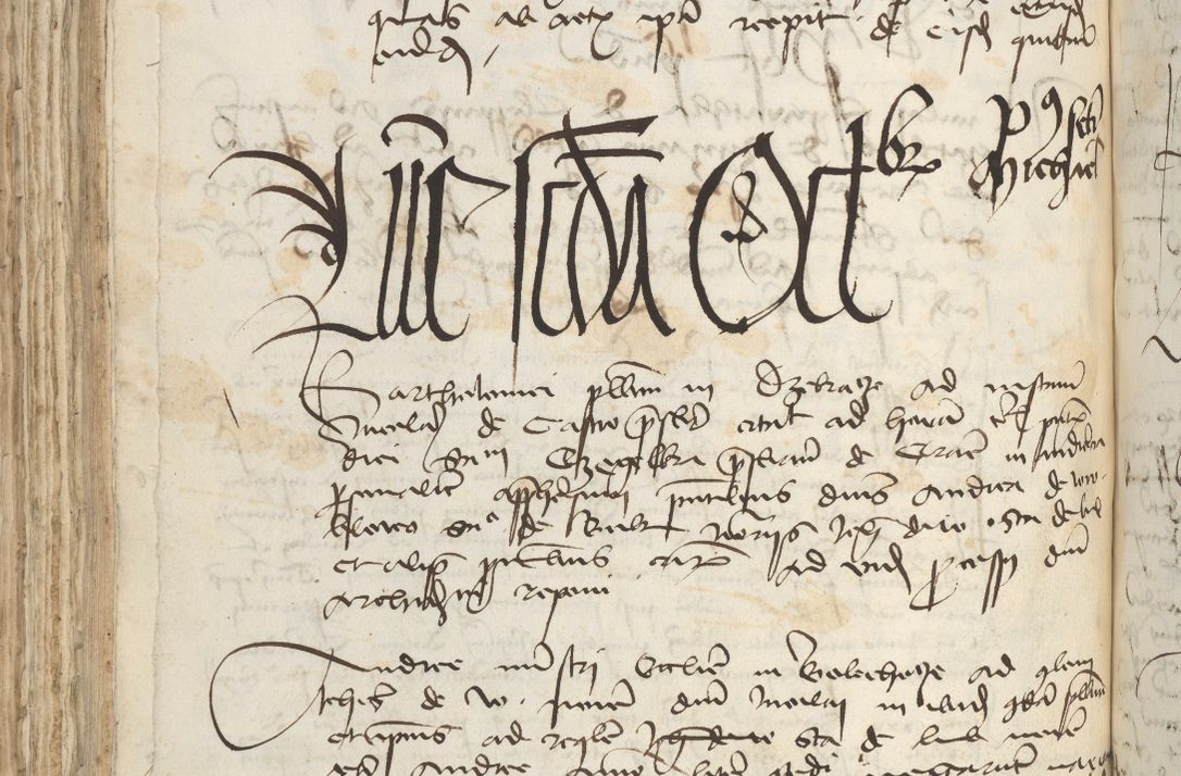 Zdjęcie nr 256 dla obiektu archiwalnego: [Acta pronuntiationum officialia coram Sandivogio de Thanczin]