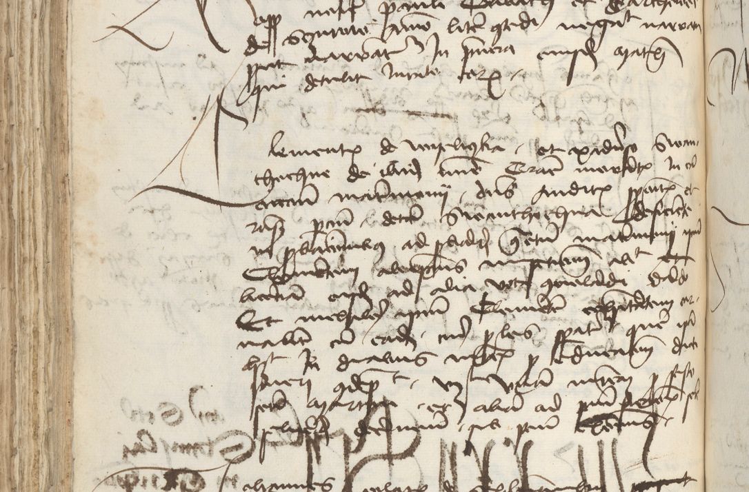 Zdjęcie nr 254 dla obiektu archiwalnego: [Acta pronuntiationum officialia coram Sandivogio de Thanczin]